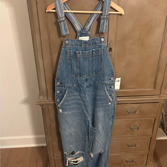 Abercrombie Denim Overalls - Picture 3 of 5